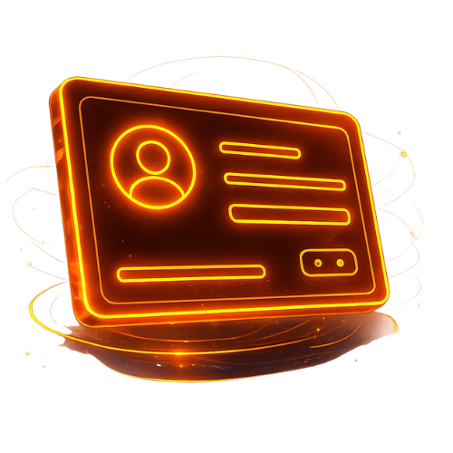 Tarjeta Digital Neon